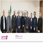 علیرضا قربانی، بیمه‌گذار بیمه نوین، با مدیرعامل و اعضای هیئت‌مدیره دیدار کرد